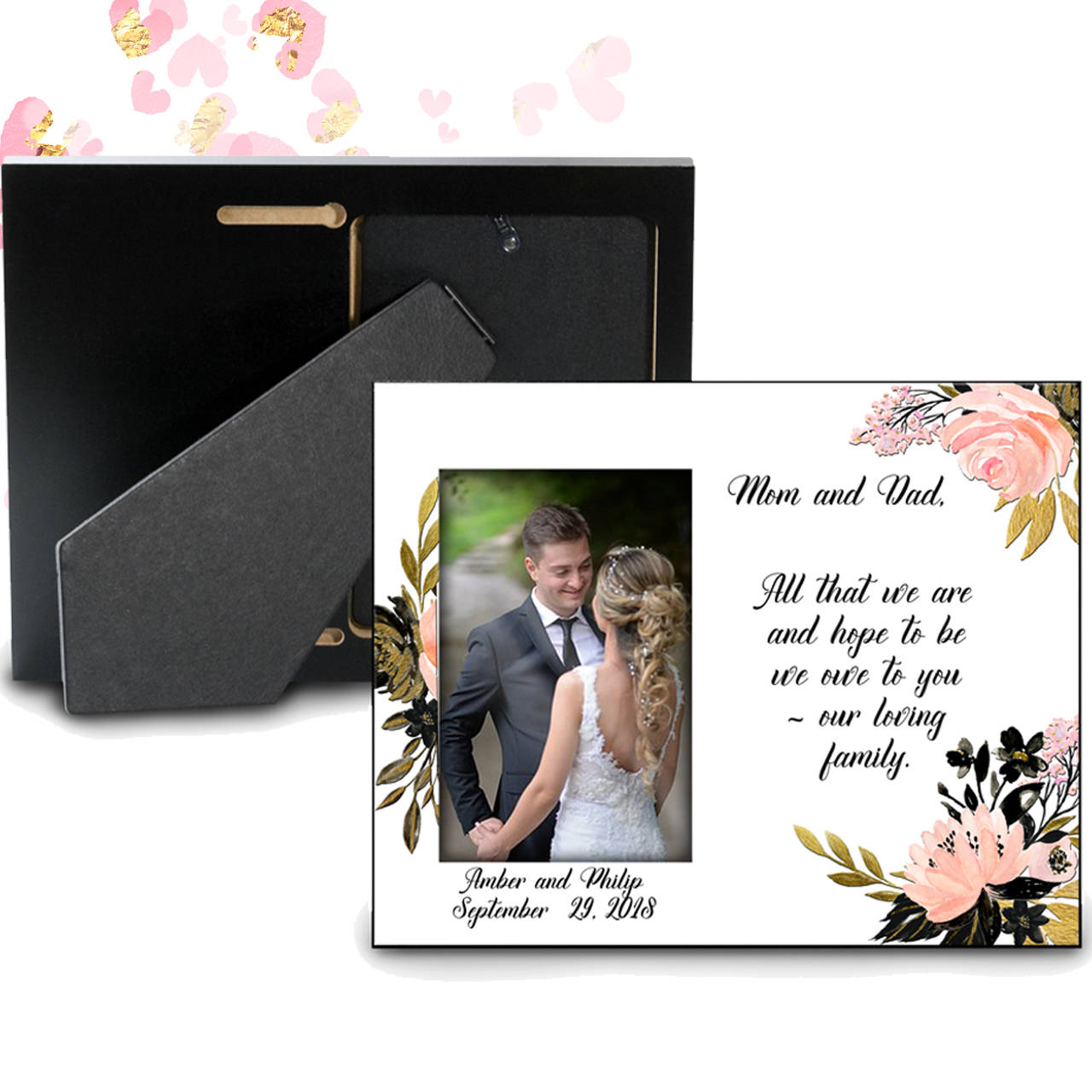 Personalized Picture Frame For Mother Of The Bride Gifts From