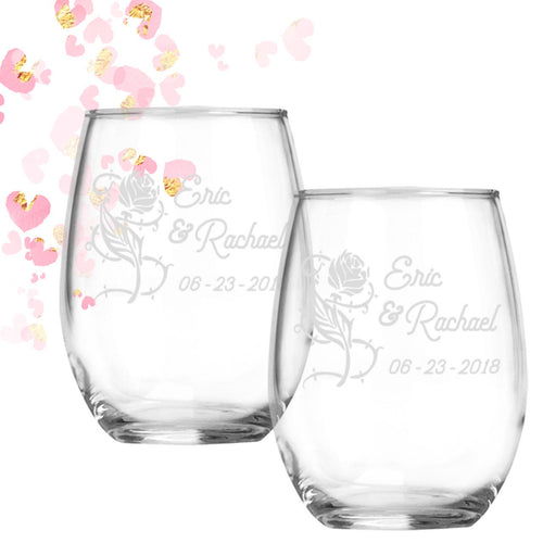Futtumy Mr and Mrs Gifts, Mr and Mrs Est 2024 Whiskey and Wine Glass,  Wedding Gifts Valentines Day Gift Christmas Gift Bridal Shower Gifts for