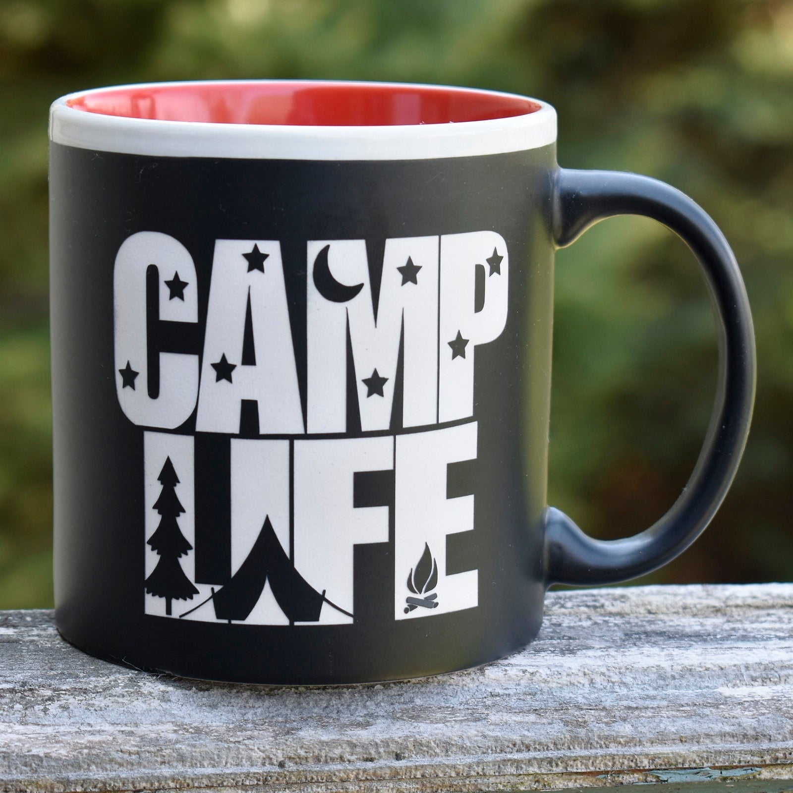 Jumbo Chalkboard Sit and Sip Camping Coffee Mug